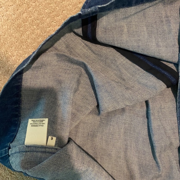 Ulla Johnson Blue Mako Denim Halter - Indigo Blue: Size 6 - Picture 5 of 5